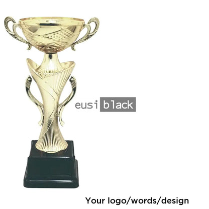 Double hands trophy cup award - 30cm