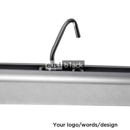 Double sided broad base banner stand