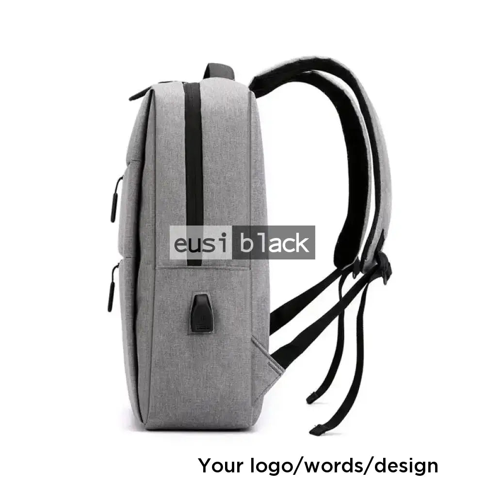 Double zip laptop bag