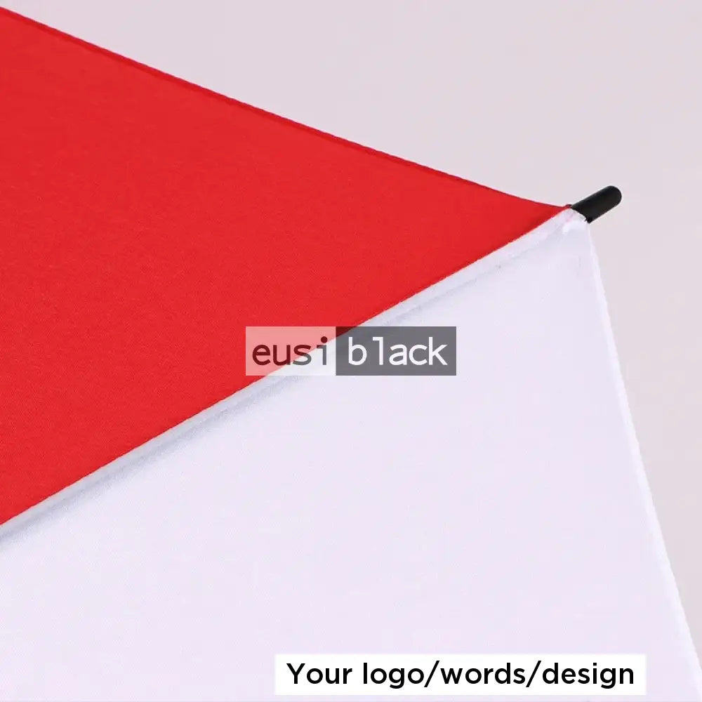 Dual colored large umbrella