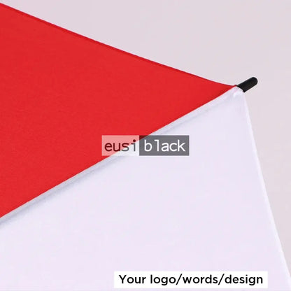 Dual colored large umbrella