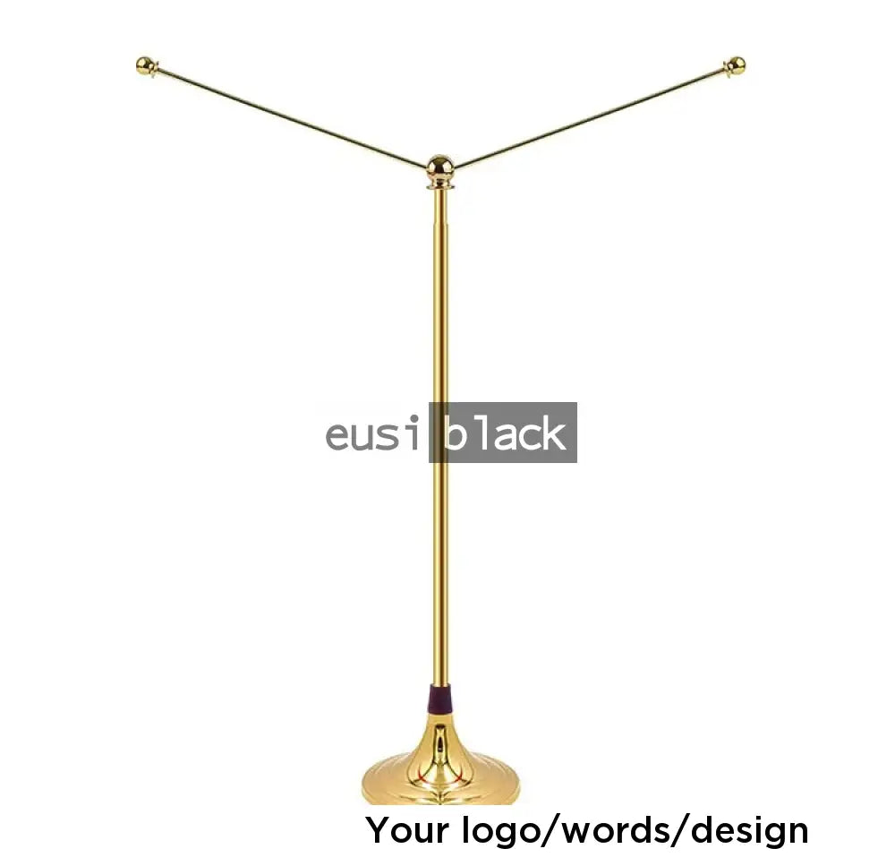 Dual face-down table flag Table flag holder only