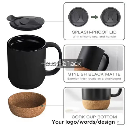 Eco ceramic splash proof mug - 450ml