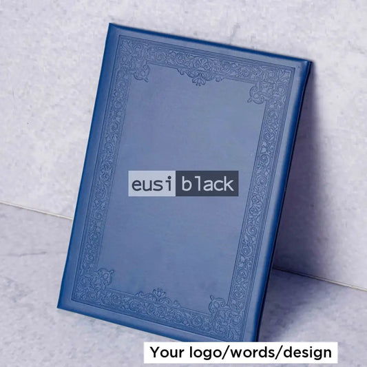 Edge patterned certificate/ menu holder