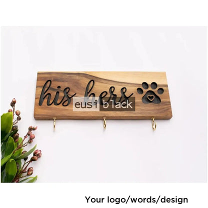 Entryway wall hanging rack