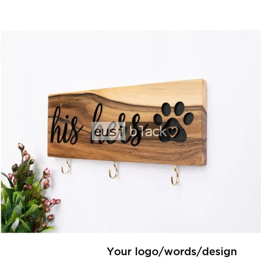 Entryway wall hanging rack