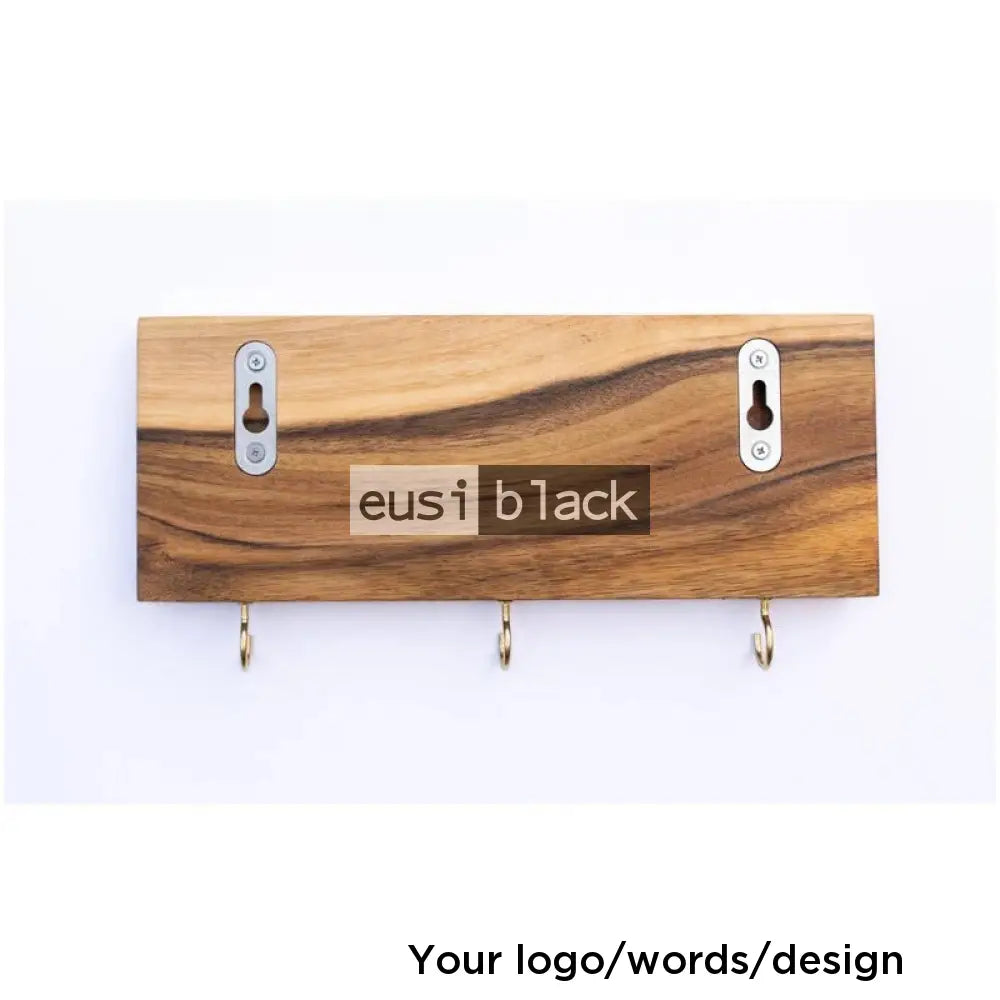 Entryway wall hanging rack