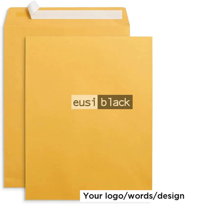 Envelope with seal | set of 50 A5 / Brown / Sealed