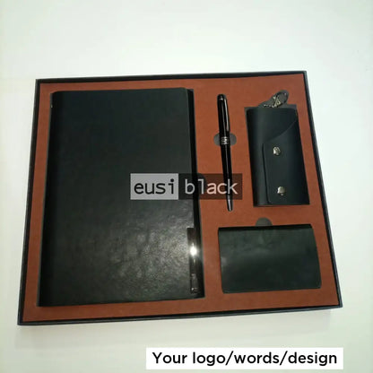 Executive B5 Notebook Set Black