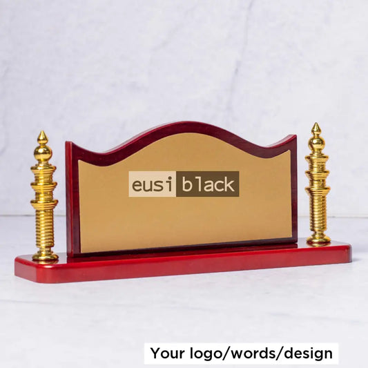 Executive desk nameplate - Valley