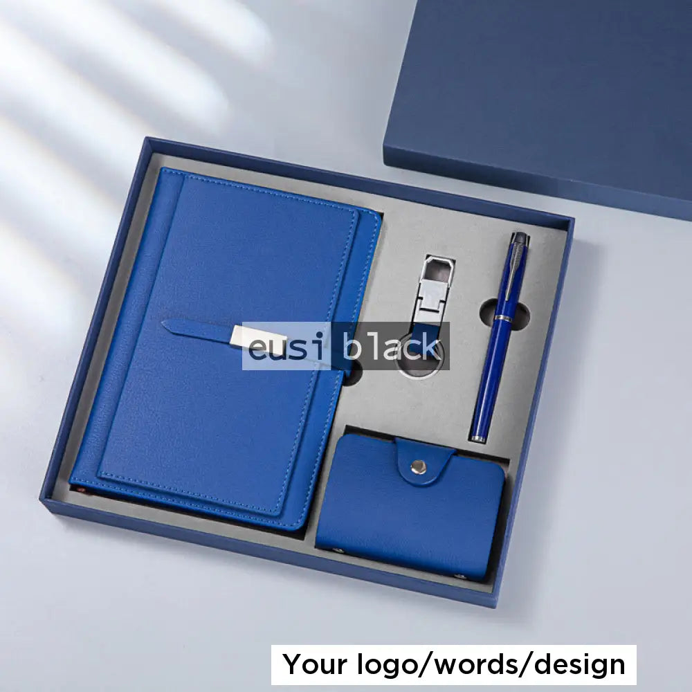 Executive Four part hamper set - A6 - Blue