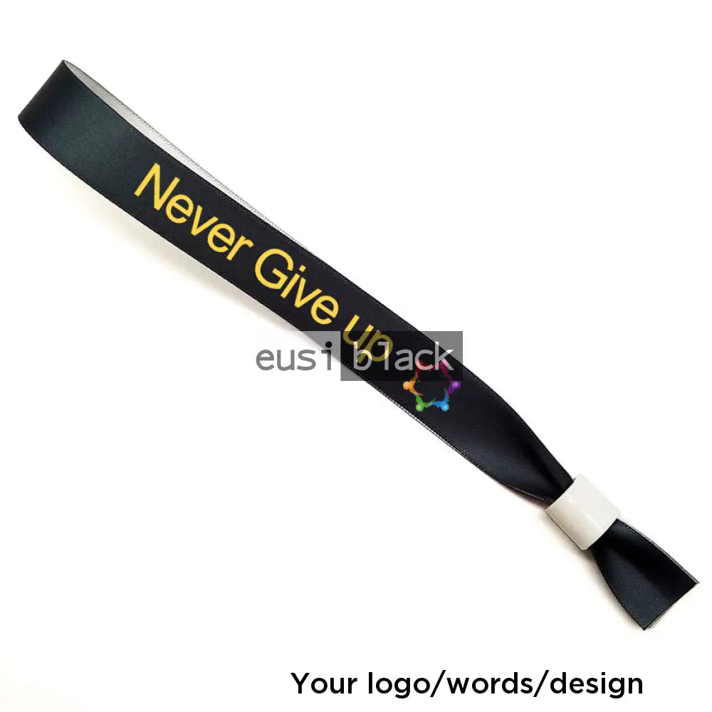 Fabric event wristband