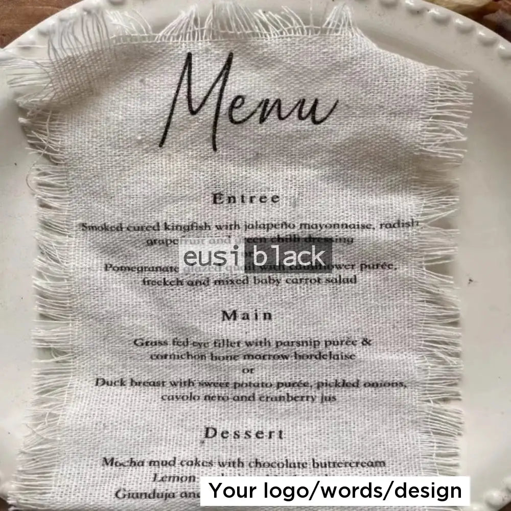 Fabric menu