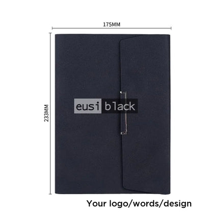 Fixed pages B5 notebook - Black