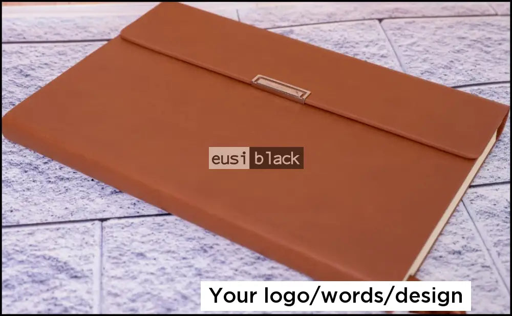 Fixed pages B5 notebook - Dark brown