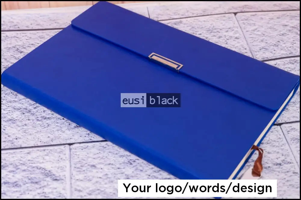 Fixed pages B5 notebook - Royal blue