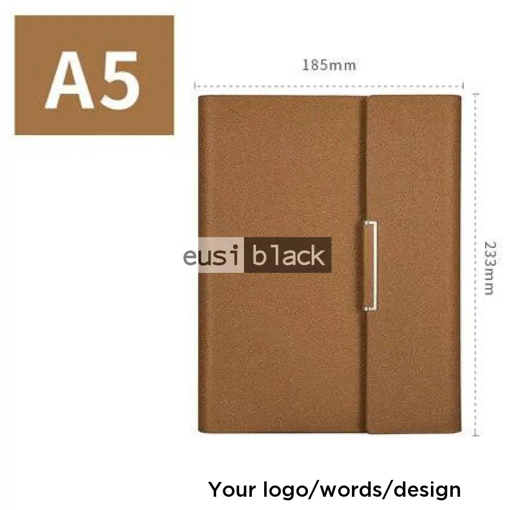 Flipped cover notebook | A5 Gold