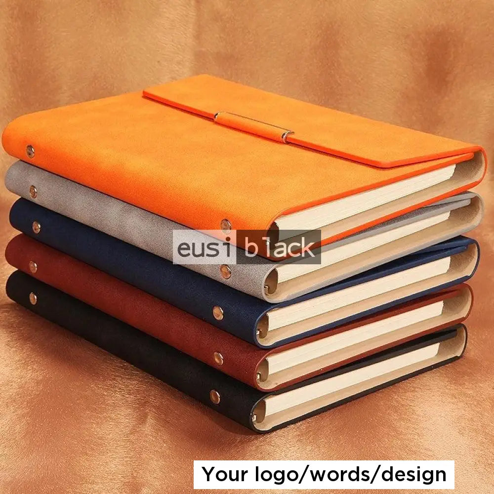 Flipped cover notebook | A5 Orange