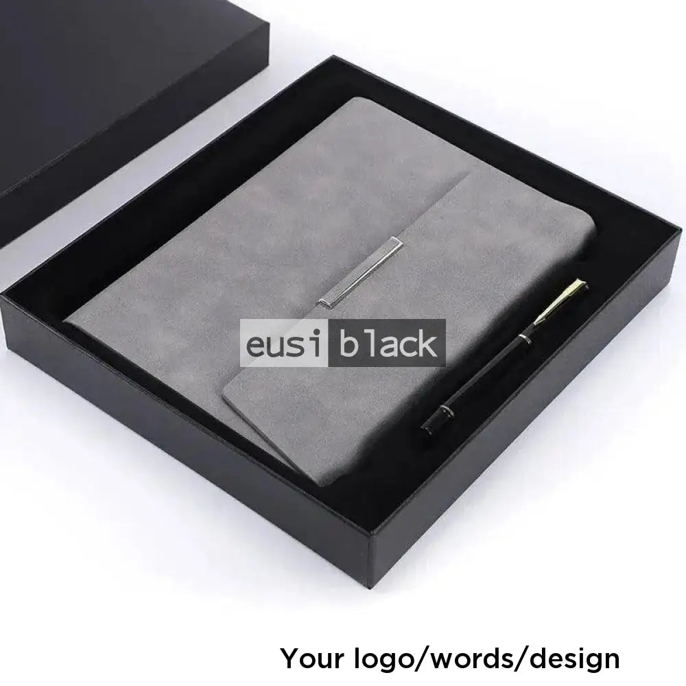 Flipped cover notebook set | A5 Grey