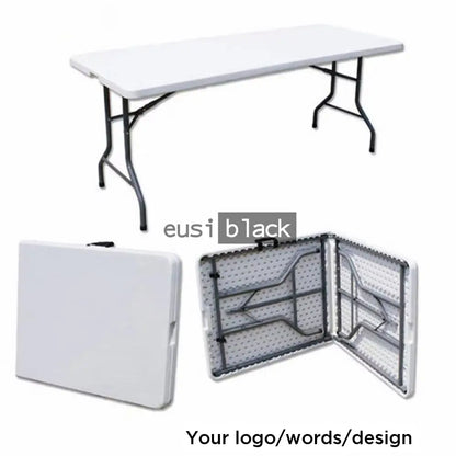 Foldable banquet table