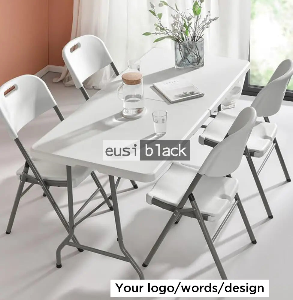 Foldable banquet table