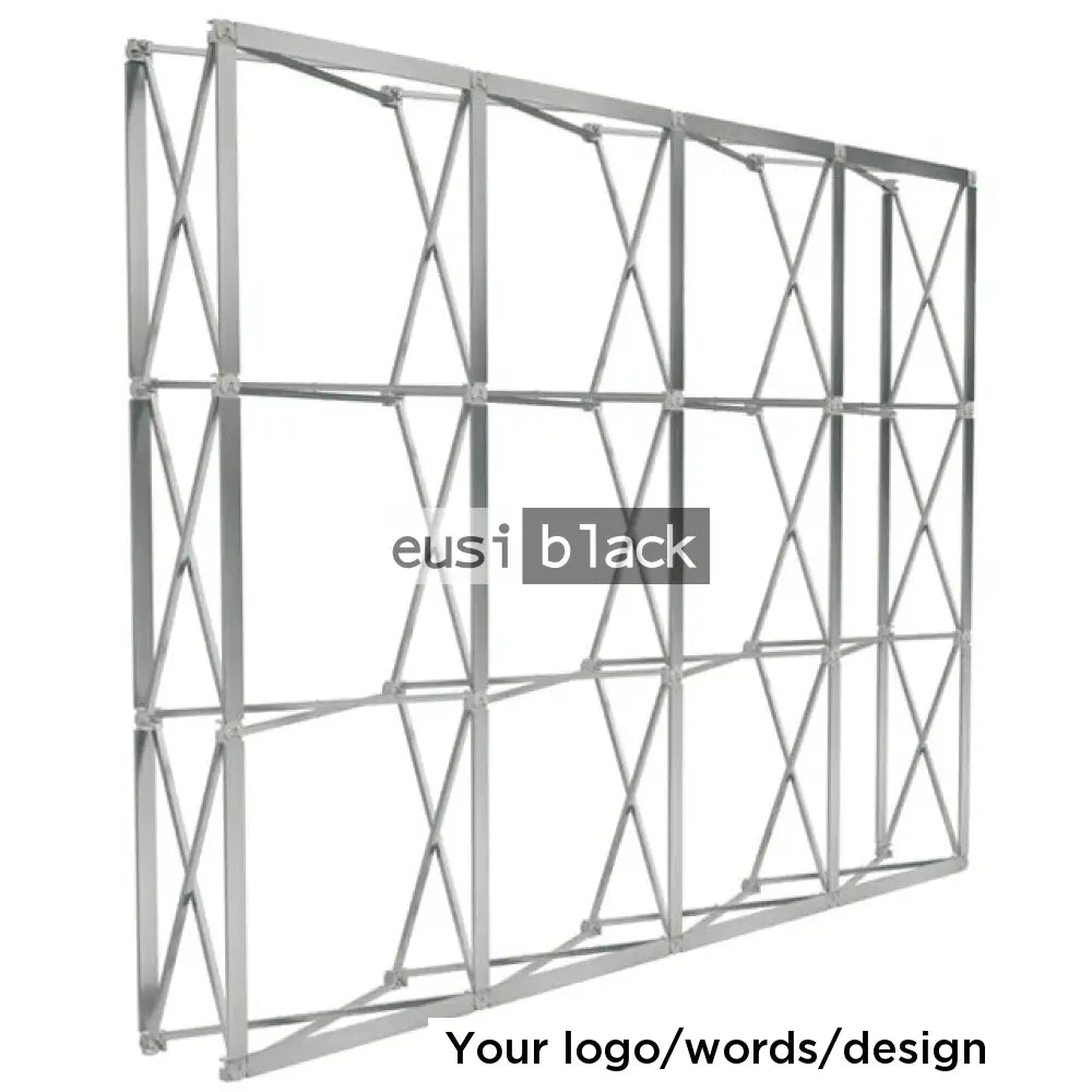 Foldaway cage media banner Stand only / 2.3X2.3m