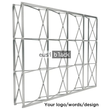 Foldaway cage media banner Stand only / 2.3X2.3m