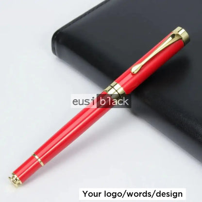 Four Part Gold Executive Pen Gold On Red / Pen Only