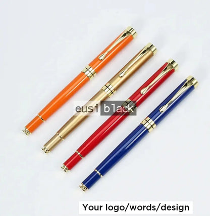 Four Part Gold Executive Pen Gold On Rose / Pen Only