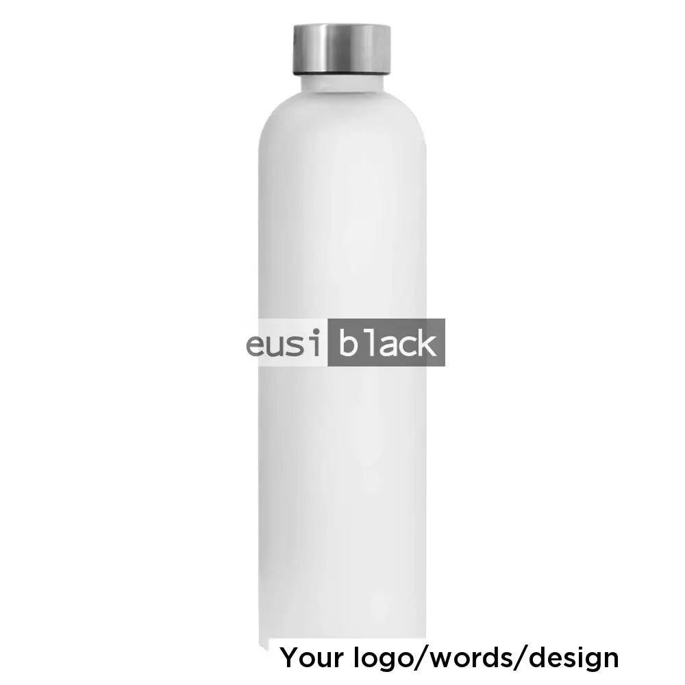 Frost plastic water bottle - Clear frost