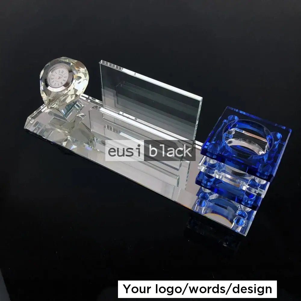 Globed & blocks desk organizer