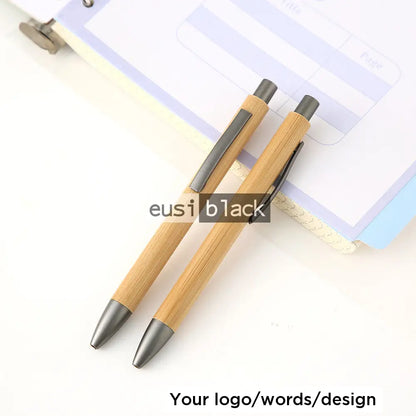 Grey cliped wooden pen