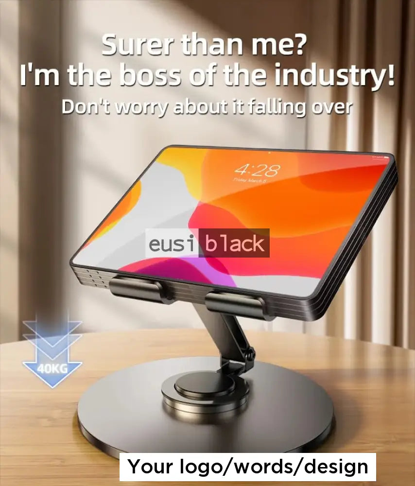 Heavy-duty 360° rotating phone holder stand