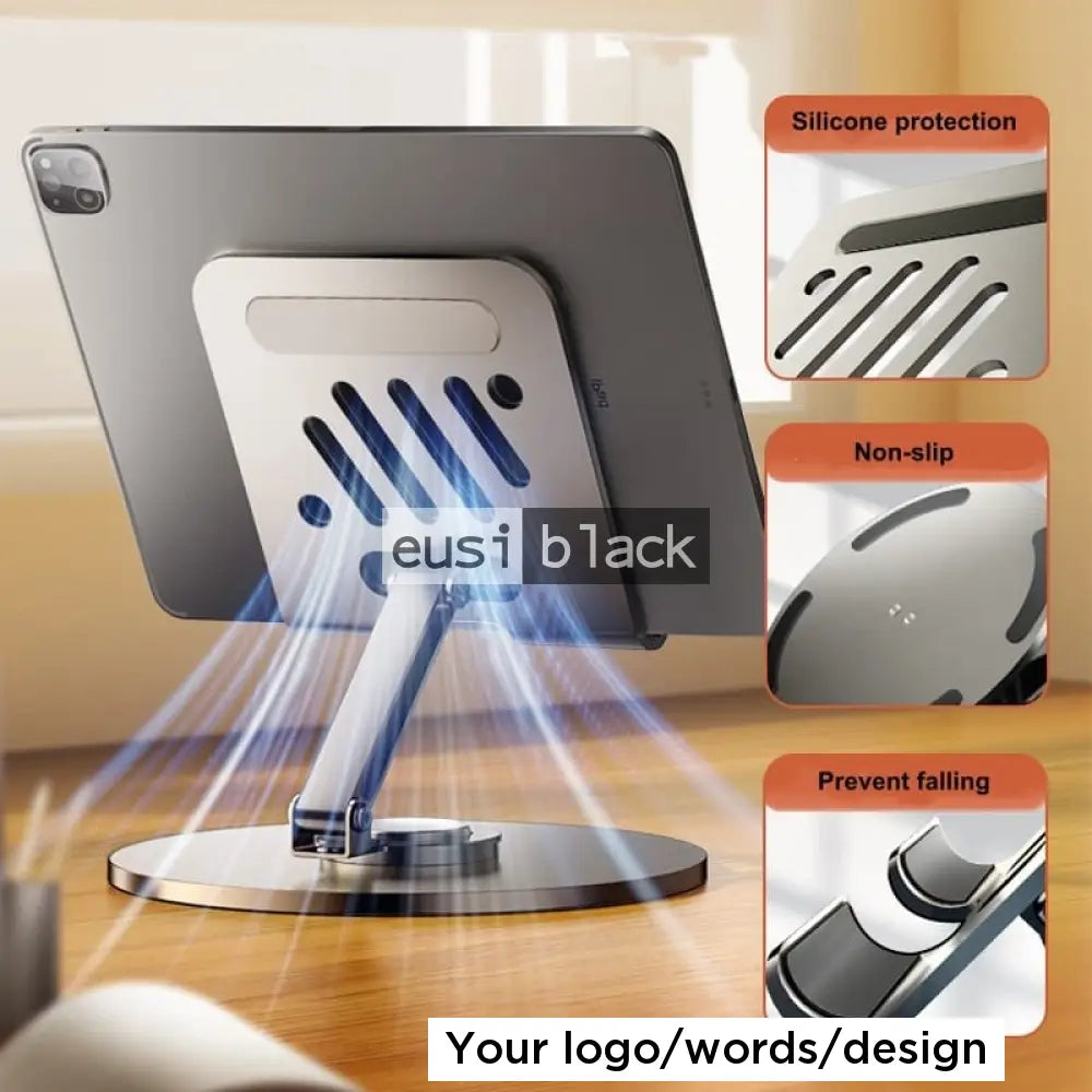 Heavy-duty 360° rotating phone holder stand