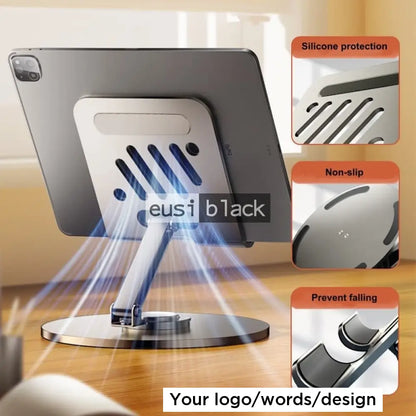 Heavy-duty 360° rotating phone holder stand