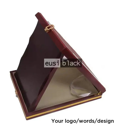 Hedged Wooden Plaque