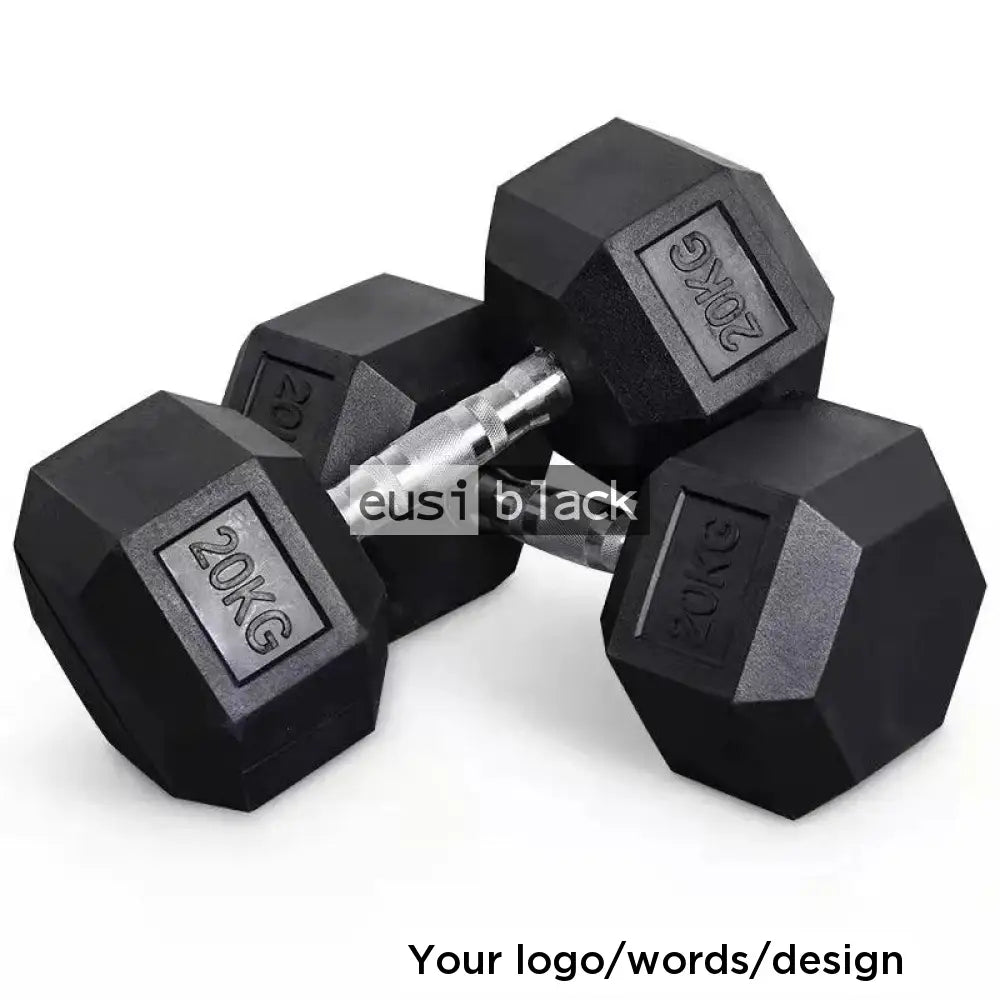 Hex dumbbell set
