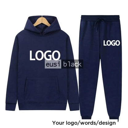 Hoodie and sweatpants set Navy / S