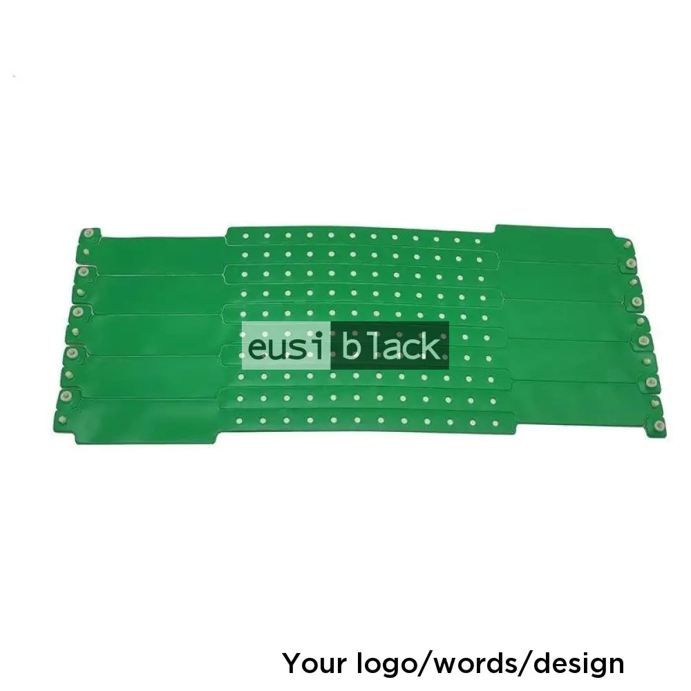Hospital Admission Wristbands Green