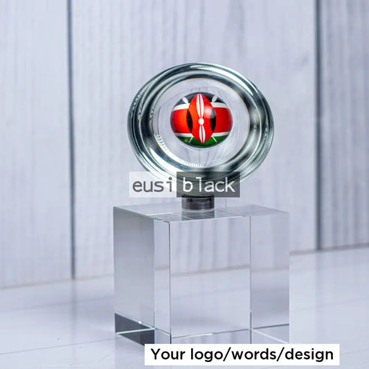 Kenyan eye crystal award