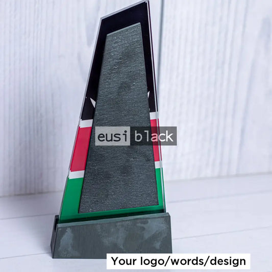 Kenyan wall ukuta crystal award