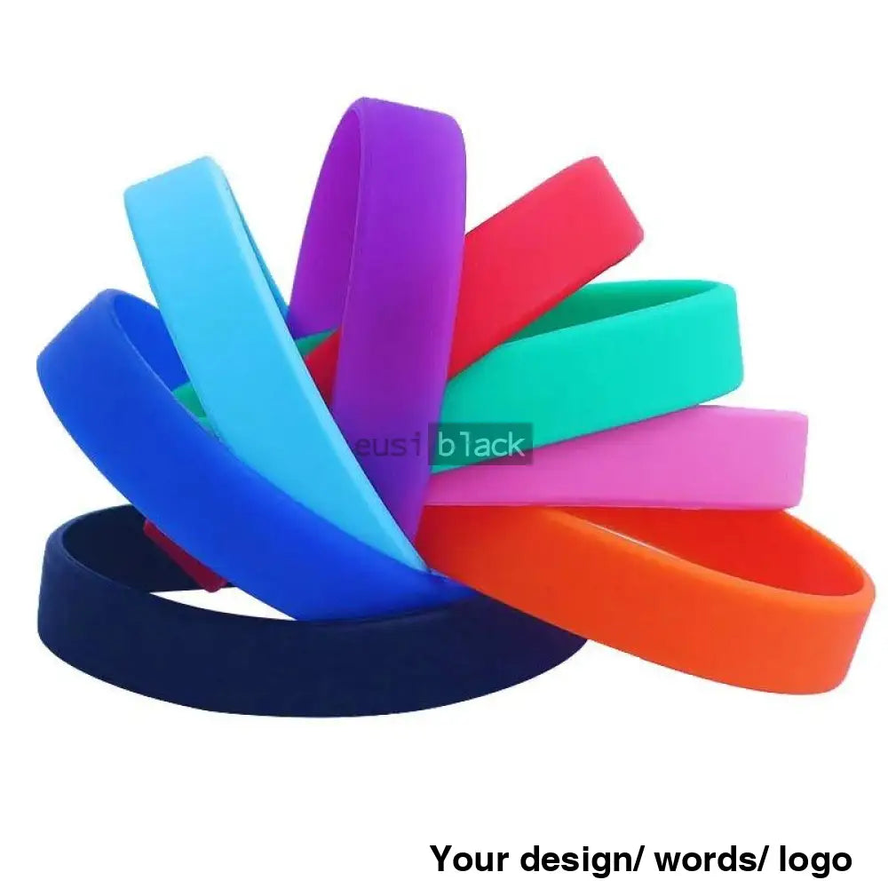 Kids Personalized Wristband Green / Plain