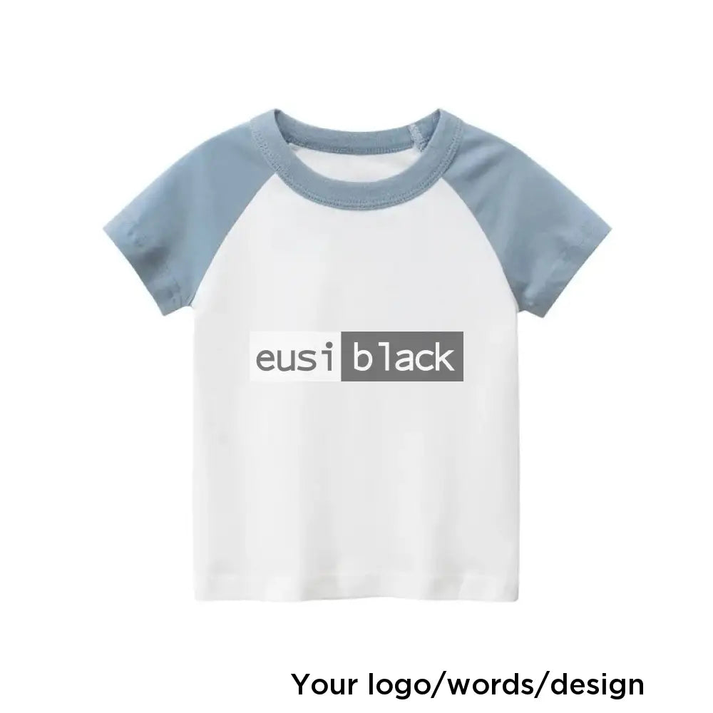 Kids’ two tone T-shirt Blue / Infant (up to 1)