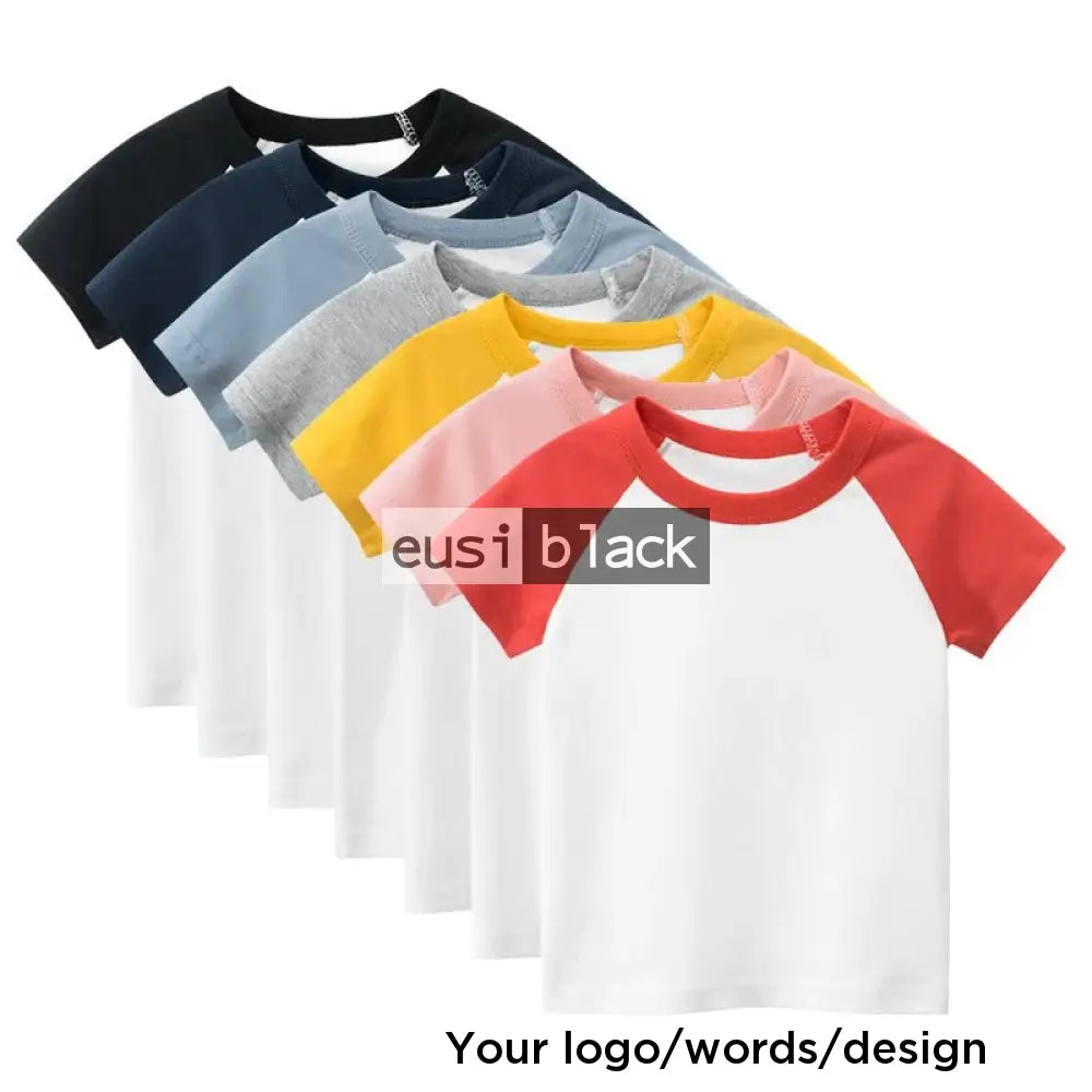 Kids’ two tone T-shirt Green / Infant (up to 1)