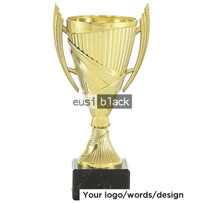 Knighted trophy cup award - 28cm