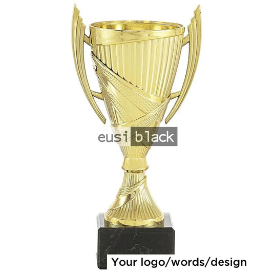 Knighted trophy cup award - 28cm