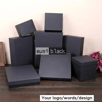 Kraft detachable gift box Black / A3
