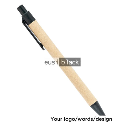 Kraft paper pen - Black