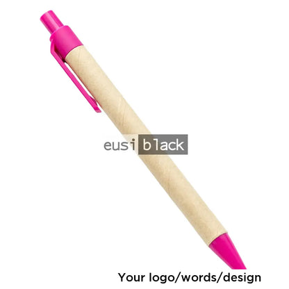 Kraft paper pen - Purple