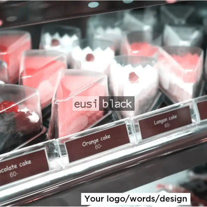 Acrylic L-desk name plate